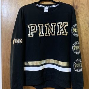 Pink Sequin Sweater